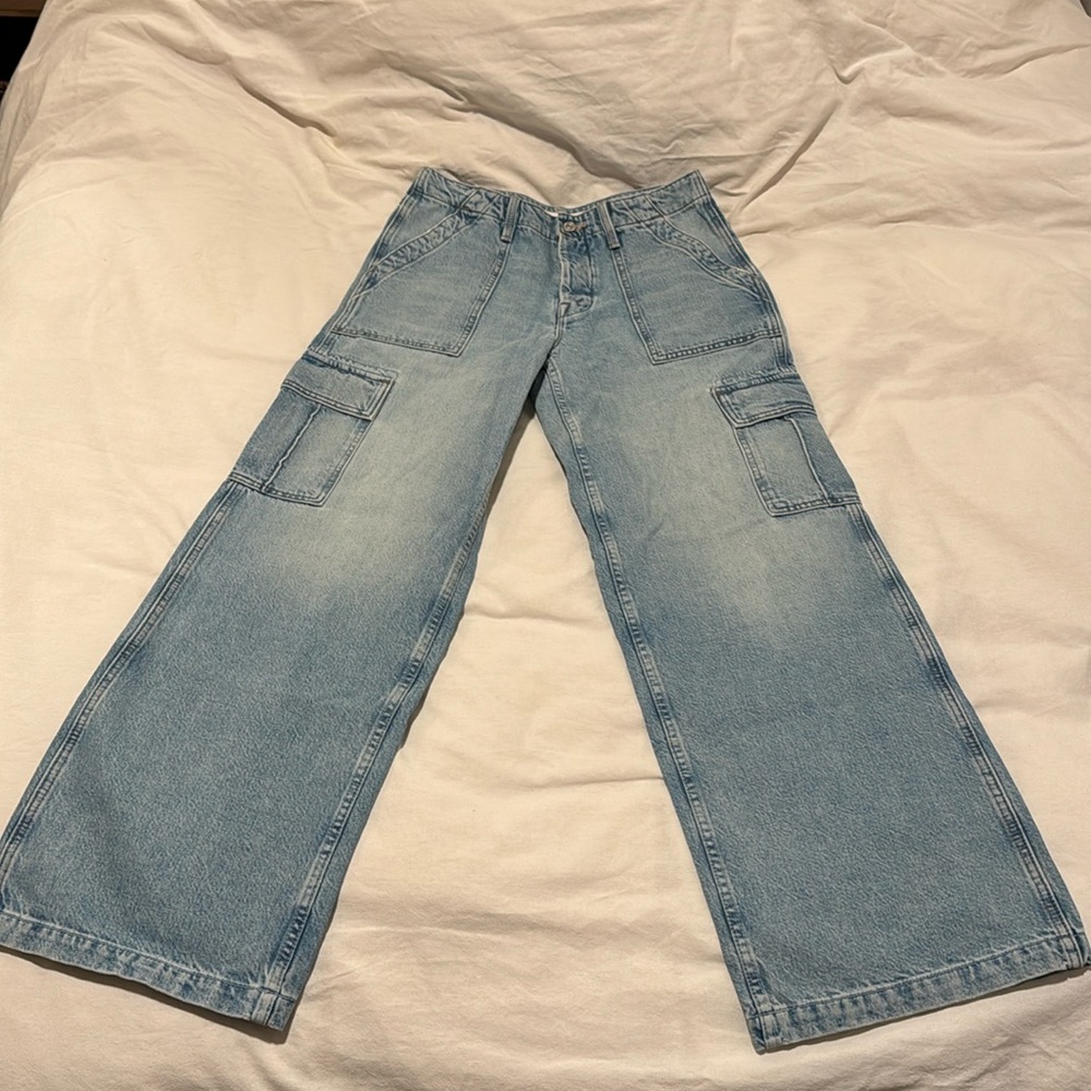MOTHER Denim The Spinner Cargo Jeans